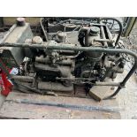 Mobile Coventry Climax engine ex Green Goddess