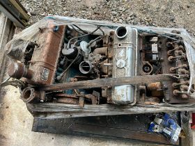 Three 1200cc Amphicar engines This it