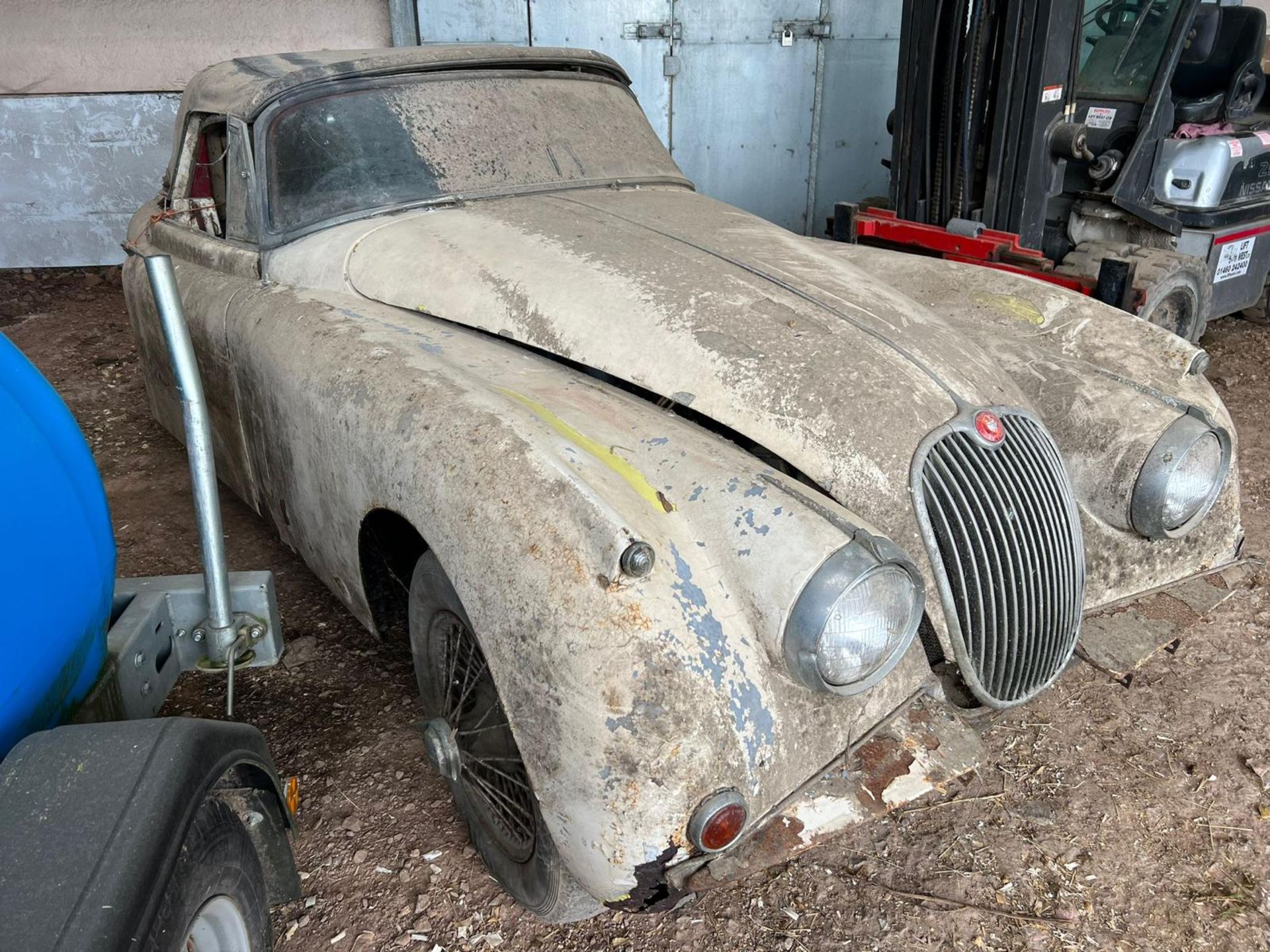 Jaguar XK150 3.4 Drop Head Coupe 1958 Barn Find. Matching numbers. - Image 2 of 27