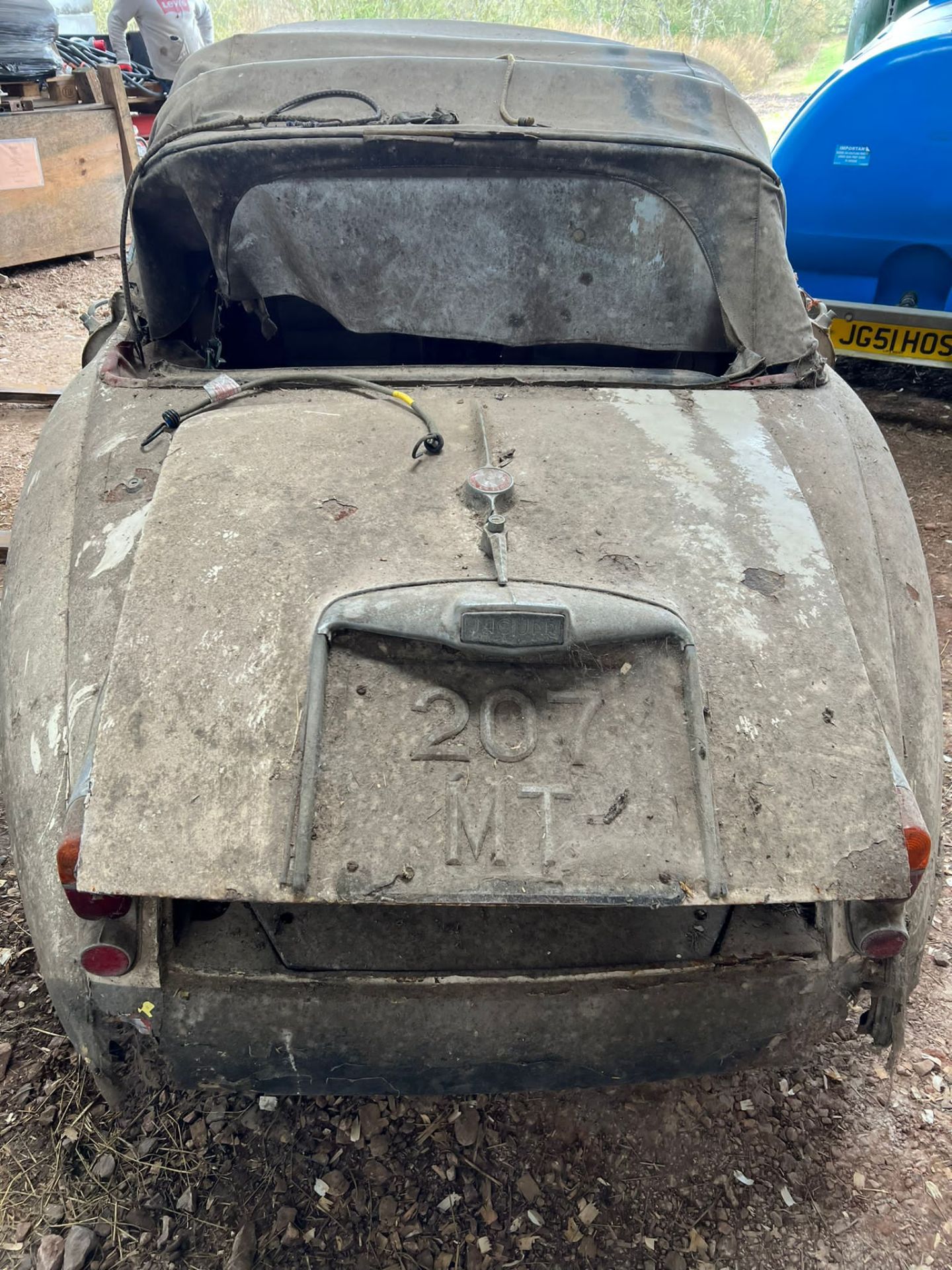 Jaguar XK150 3.4 Drop Head Coupe 1958 Barn Find. Matching numbers. - Image 24 of 27
