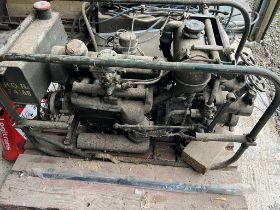 Mobile Coventry Climax engine ex Green G