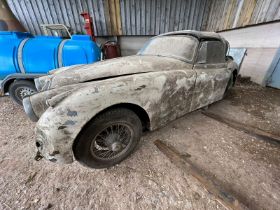 Jaguar XK150 3.4 Drop Head Coupe 1958 Barn Find. Matching numbers.