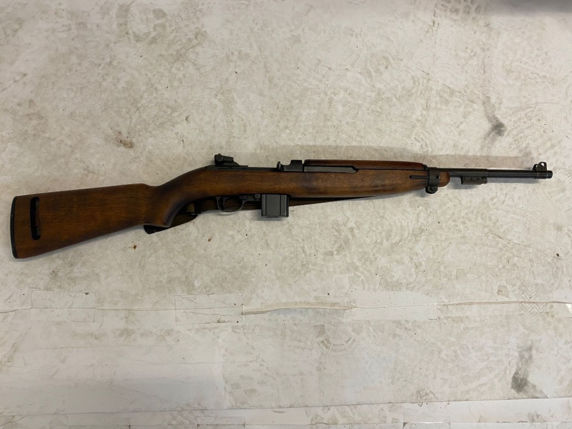 A deactivated (EU Spec) WWII M1 carbine,