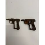 Two WWII Astra pistol relics. This lo