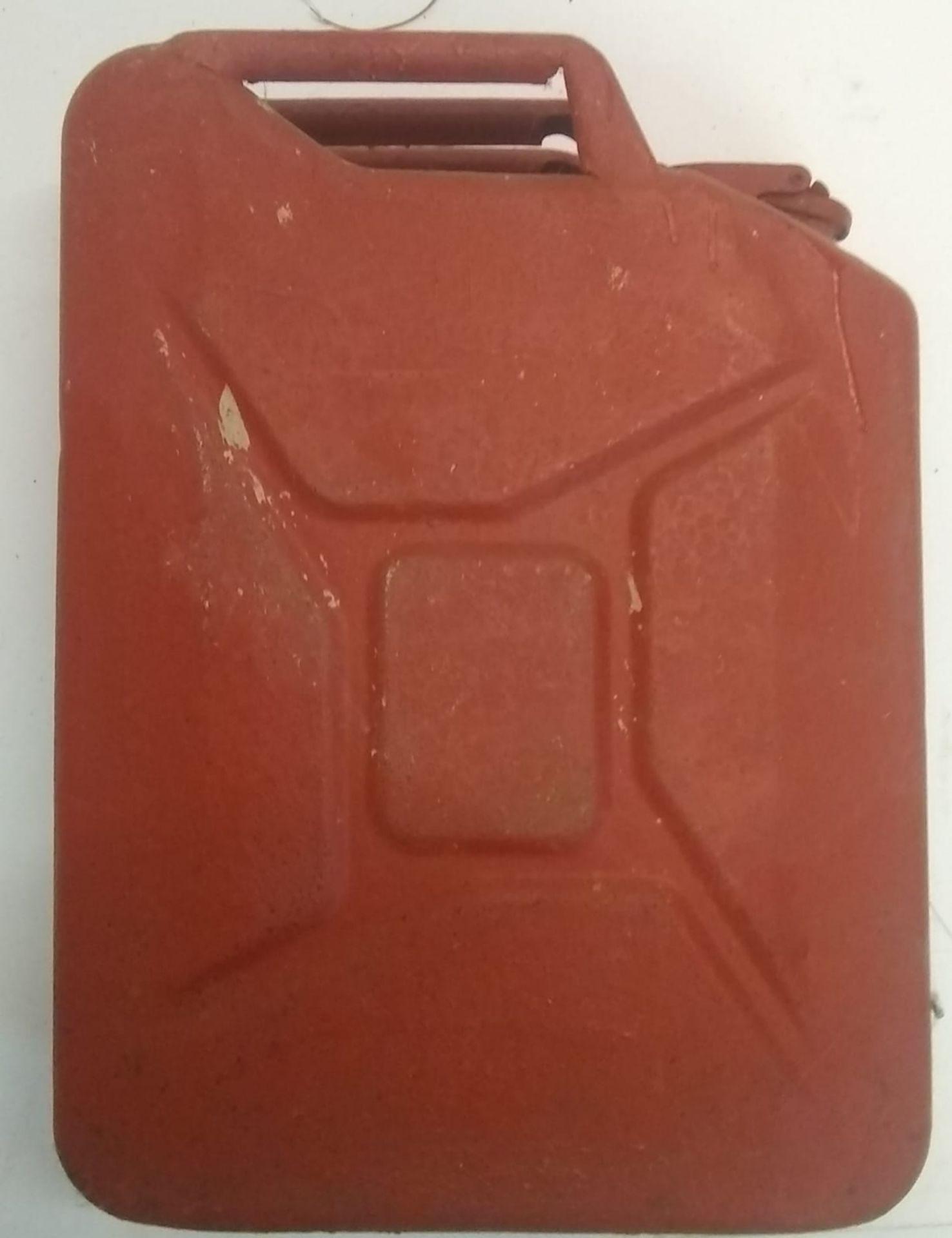 A WWII British jerry can. This lot wi