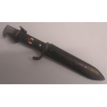 A WWII German Hitler Youth knife and sca