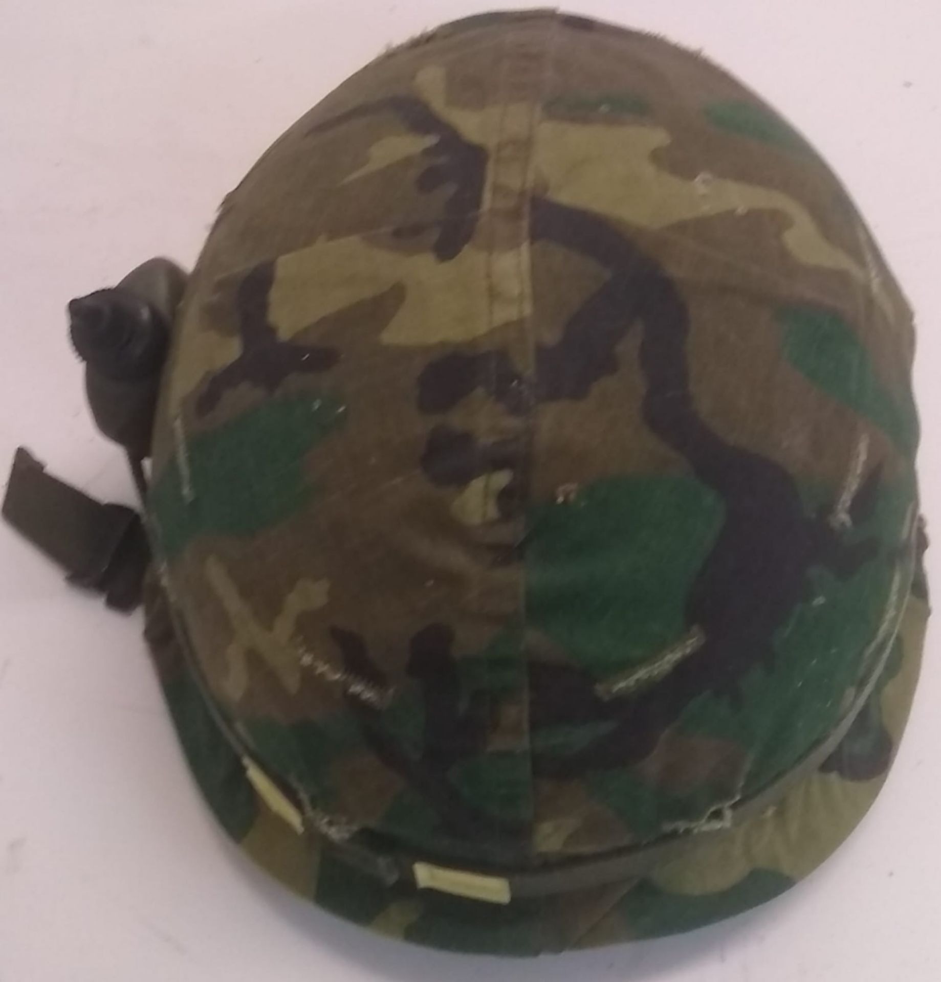 A Vietnam era US M1 helmet with grenade - Image 3 of 3