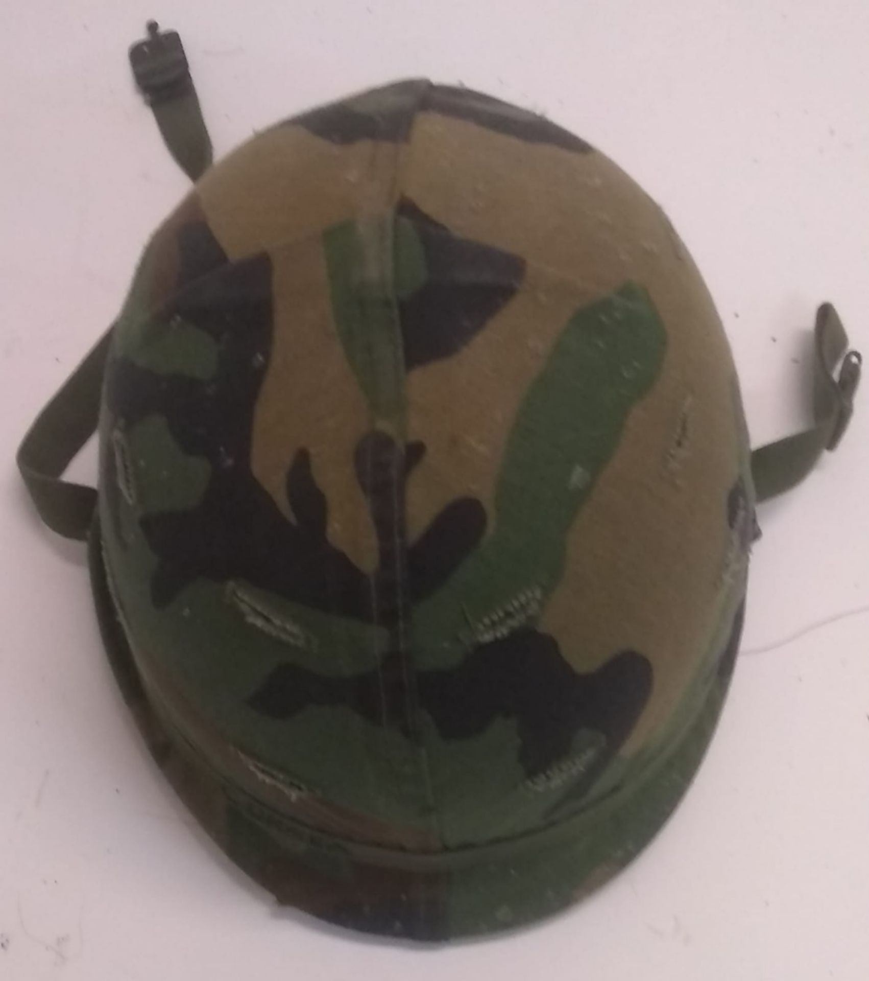 A US M1 Paratroopers helmet with crash p