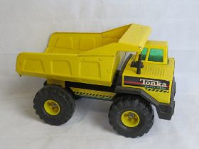 A Tonka mighty diesel truck