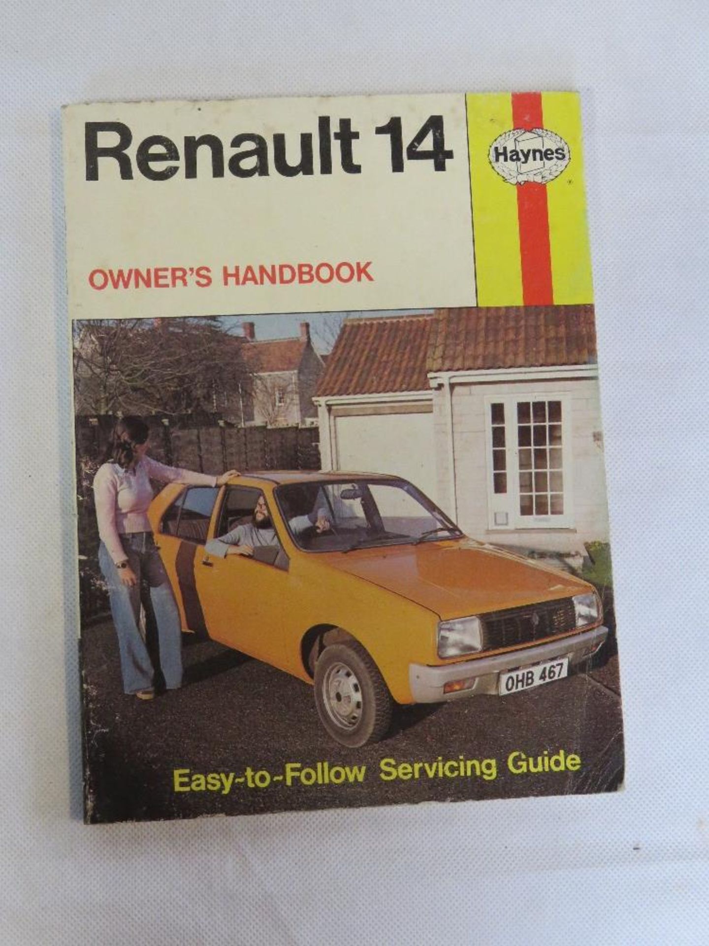 Renault 14 owners handbook by Haynes.