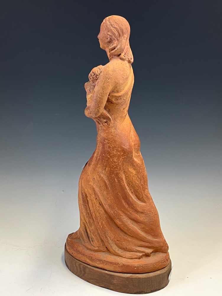 SIR CHARLES THOMAS WHEELER KCVO. CBE. PRA. PRBS. (1892-1974), A TERRACOTTA SCULPTURE OF HIS WIFE - Image 14 of 14