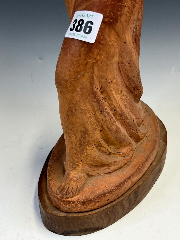 SIR CHARLES THOMAS WHEELER KCVO. CBE. PRA. PRBS. (1892-1974), A TERRACOTTA SCULPTURE OF HIS WIFE - Image 6 of 14