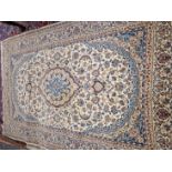 A PERSIAN NAIN CARPET 313 x 204cms