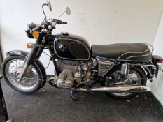 A BMW R75-S MOTORCYCLE- REG. NO. KCR92L, 1973. A VERY GOOD EXAMPLE IMPORTED TO UK IN 1992. LARGE