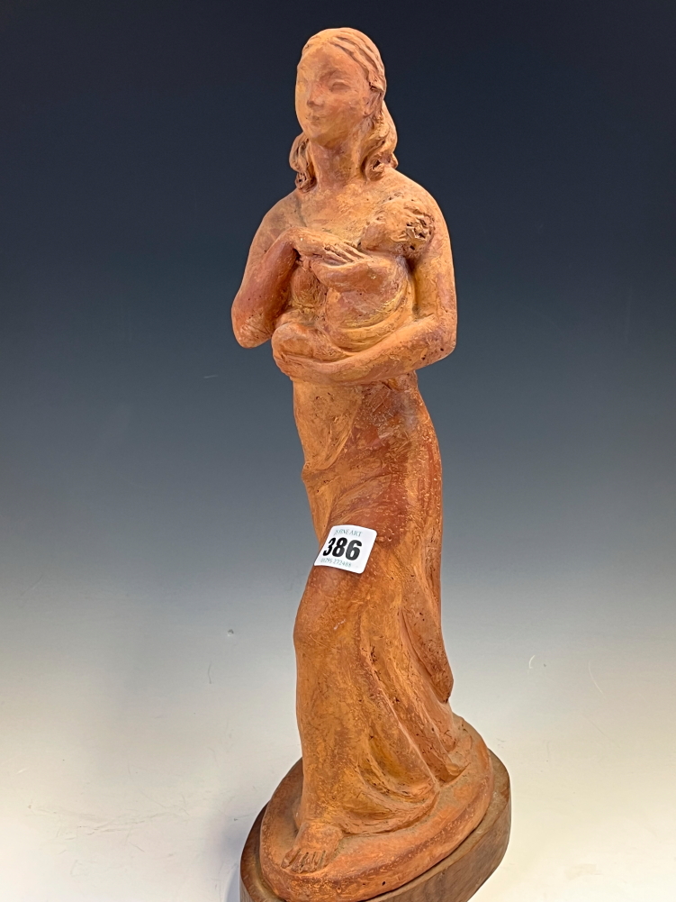 SIR CHARLES THOMAS WHEELER KCVO. CBE. PRA. PRBS. (1892-1974), A TERRACOTTA SCULPTURE OF HIS WIFE - Image 4 of 14