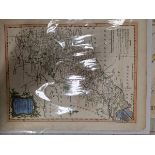 A COLLECTION OF SOME 39 UNFRAMED MAPS, TO INCLUDE ELEVEN BY DUGDALE/ARCHER, NINE BY LEWIS/WALKER,