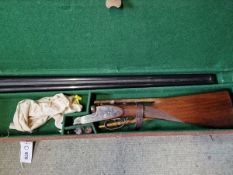 SECTION 2 SHOTGUN- LARONA 12G. S/S SIDELOCK EJECTOR- SERIAL NUMBER 140923. (ST. NO. ....)