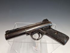 A WEBLEY MARK 1 AIR PISTOL .177 CALBRE SERIAL NUMBER 135. PLEASE NOTE AGE RESTRICTIONS APPLY TO
