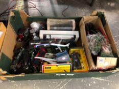 MECCANO PIECES, DIE CAST TOYS AND PLANES, SOME BOXED.