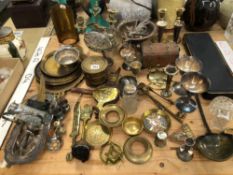 BRASS, COPPER AND ELECTROPLATED WARES