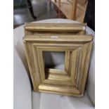 A PAIR OF GILT PICTURE FRAMES