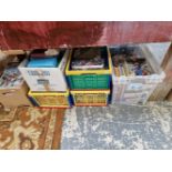 SEVEN BOXES OF BOXED JIGSAW PUZZLES