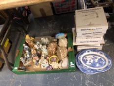 SEA SHELLS, FIGURINES AND COLLECTORS PLATES