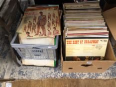A COLLECTION OF LP RECORDS, MAINLY CLASSICAL AND EASY LISTENING WITH SOME POP