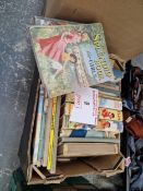 CHILDRENS BOOKS, RUPERT ANNUALS, ENID BLYTON NOVELS AND OTHER BOOKS