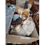 A COLLECTION OF DOLLS AND SOFT TOYS