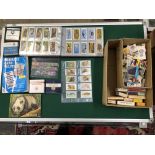 VARIOUS COLLECTORS CARDS, STAMPS ETC.