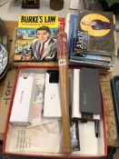 ALEX ANNUALS, CHILDRENS BOOKS, CARTOONS AND CASED WRITING IMPLEMENTS, ORIGINAL COLOURED CARTOONS