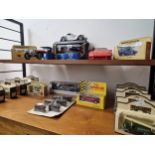 A COLLECTION OF DIE CAST TOYS BY LLEDO, DAYS GONE, MODELS OF YESTERYEAR, ETC.