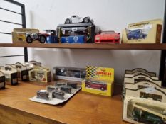A COLLECTION OF DIE CAST TOYS BY LLEDO, DAYS GONE, MODELS OF YESTERYEAR, ETC.
