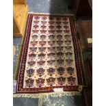 A TRIBAL KELIM RUG. 171 X 110cms