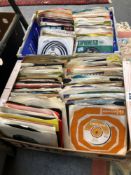 A COLLECTION OF 45RPM SINGLE RECORDS