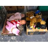 DOLLS, TEDDY BEARS AND SIMILAR CHILDRENS TOYS