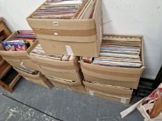 A LARGE QUANTITY OF LP RECORDS, MAINLY EASY LISTENING WITH SOME POP