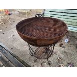 AN IRON BRAZIER