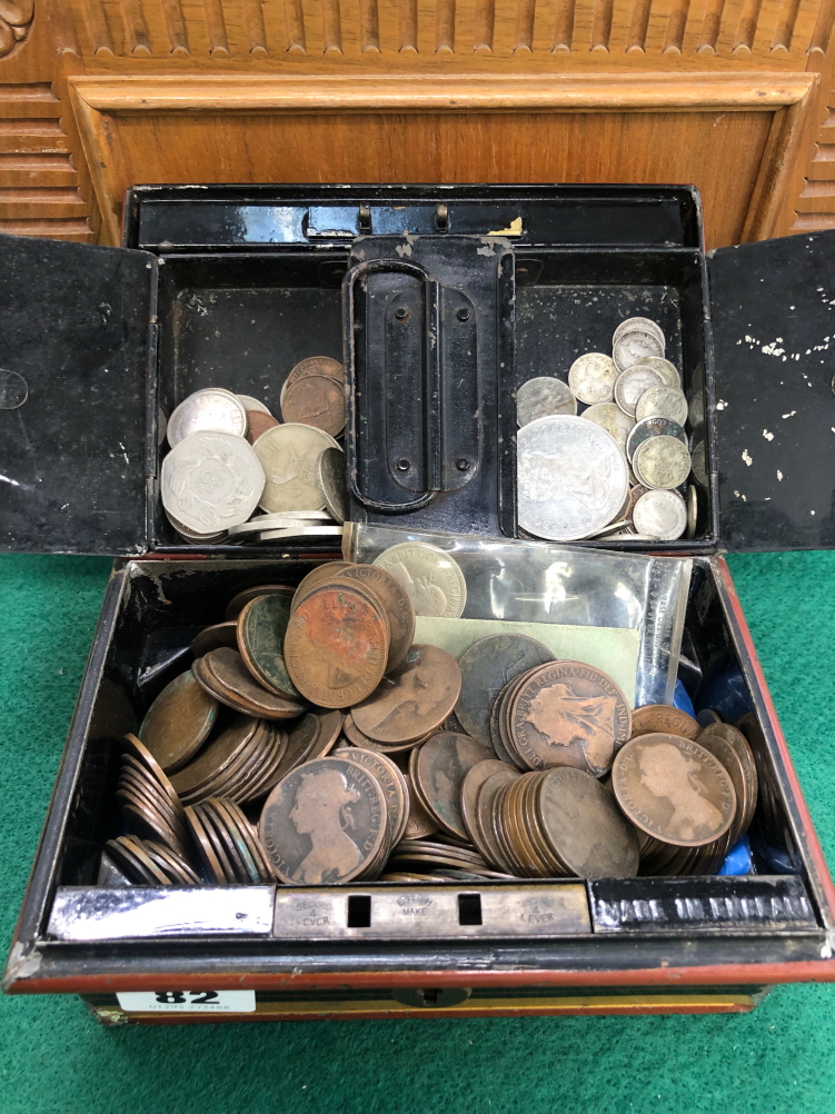 A QUANTITY OF VINTAGE GB COINAGE.