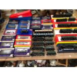 HORNBY DAPOL AND OTHER 00 GUAGE ELECTRIC TRAINS AND GOODS WAGONS