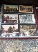 AN ALBUM OF BANBURY AND AREA POSTCARDS