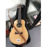 A CLEARWATER UC7R ELECTRO ACOUSTIC CONCERT UKELELE