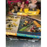 A COLLECTION OF DOLLS TOGETHER WITH A MECCANO NO 3 BOX SET