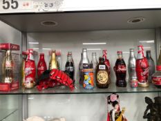 A COLLECTION OF COCA COLA 2002 FOOTBALL WORLD CUP CELEBRATORY BOTTLES