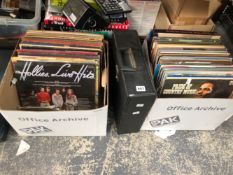 LP AND SINGLE RECORDS, COUNTRY AND WESTERN, JAZZ AND POP