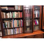 A LARGE COLLECTION OF BOOKS REFERENCE WORKS ETC.