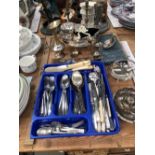 ELECTROPLATE CUTLERY, CAKE BASKETS AND SWEETMEATS