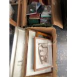 CDS, BOOKS AND FRAMED PICTURES