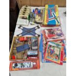 BOXED BOARD GAMES AND PUZZLES, LLEDO DIE CAST TOYS, HORNBY 00 GUAGE LOCOMOTIVE TOGETHER WITH OTHER